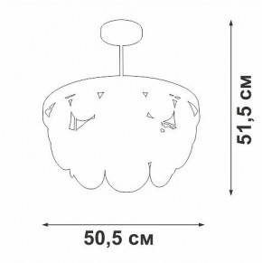 Люстра на штанге Vitaluce V5882 V5882-8/6PL в Ишиме - ishim.ok-mebel.com | фото 4