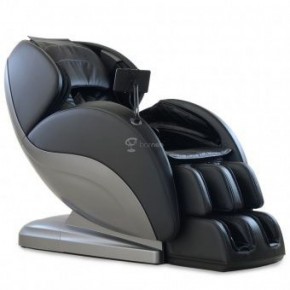 Массажное кресло PS6500 черно-серебряное в Ишиме - ishim.ok-mebel.com | фото 1