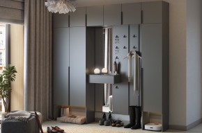 МЕБЕЛЬСОН К32 Прихожая (графит) в Ишиме - ishim.ok-mebel.com | фото