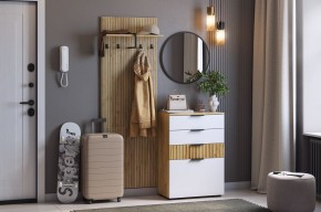 МЕБЕЛЬСОН К3 Прихожая (белое дерево) в Ишиме - ishim.ok-mebel.com | фото