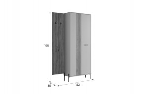 МЕБЕЛЬСОН К8 Прихожая в Ишиме - ishim.ok-mebel.com | фото 2