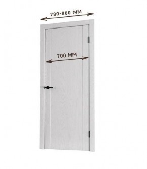 Межкомнатная дверь Bolivar Роялвуд белый (комплект) 700 в Ишиме - ishim.ok-mebel.com | фото