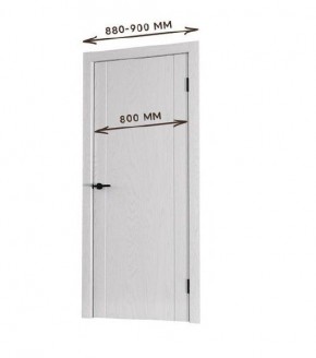 Межкомнатная дверь Bolivar Роялвуд белый (комплект) 800 в Ишиме - ishim.ok-mebel.com | фото