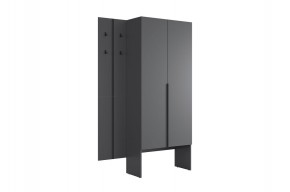 МЕРСИ Прихожая (модульная) графит в Ишиме - ishim.ok-mebel.com | фото 6