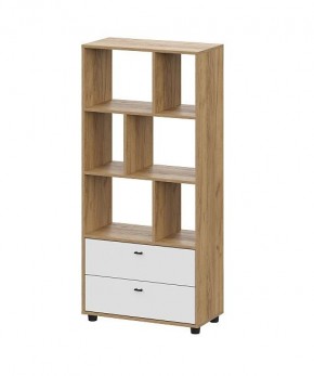МИЛАН Гостиная (Дуб Золотой/Белый Матовый) модульная в Ишиме - ishim.ok-mebel.com | фото 24