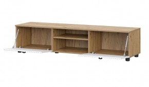 МИЛАН Гостиная (Дуб Золотой/Белый Матовый) модульная в Ишиме - ishim.ok-mebel.com | фото 33