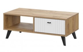МИЛАН Стол журнальный (Белый Матовый) в Ишиме - ishim.ok-mebel.com | фото
