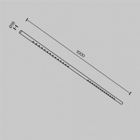Модульный светильник Maytoni Points C101CL-L1000-24W3-6K-B в Ишиме - ishim.ok-mebel.com | фото 6