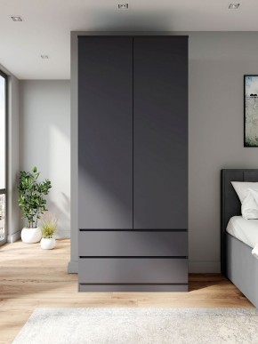 МОРИ МШ 900.2 Шкаф (графит) в Ишиме - ishim.ok-mebel.com | фото 3
