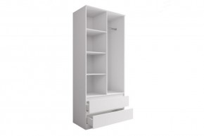 МОРИ МШ 900.2 Шкаф с 2мя дв и 2мя ящ. (белый) в Ишиме - ishim.ok-mebel.com | фото 3
