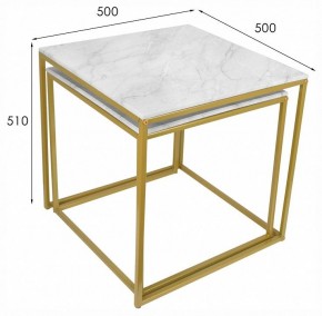Набор из 2 столов журнальных МеталлАрт М002 в Ишиме - ishim.ok-mebel.com | фото 13