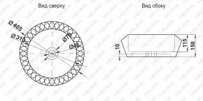 Накладная раковина melana mln-78452 (черная) в Ишиме - ishim.ok-mebel.com | фото 2