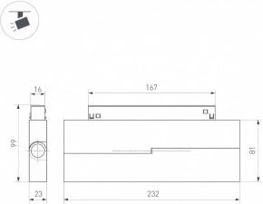 Накладной светильник Arlight MAG-ORIENT 043911 в Ишиме - ishim.ok-mebel.com | фото 3