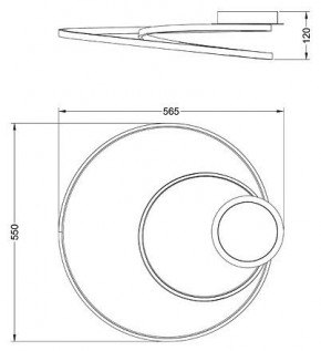 Накладной светильник Arte Lamp Millo A3893PL-30BK в Ишиме - ishim.ok-mebel.com | фото 2