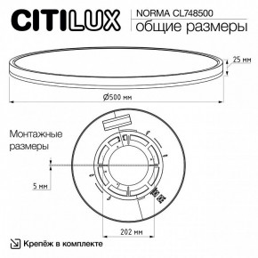 Накладной светильник Citilux Norma CL748500 в Ишиме - ishim.ok-mebel.com | фото 11