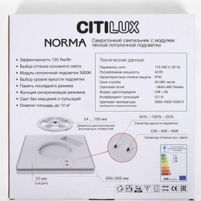 Накладной светильник Citilux Norma CL748K301 в Ишиме - ishim.ok-mebel.com | фото 8
