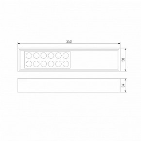 Накладной светильник Elektrostandard Tend a068849 в Ишиме - ishim.ok-mebel.com | фото 3