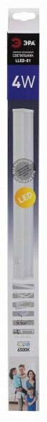 Накладной светильник Эра  LLED-01-04W-6500-W в Ишиме - ishim.ok-mebel.com | фото 4