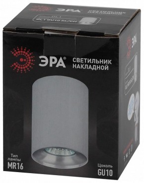 Накладной светильник Эра  OL1 GU10 SL/CH в Ишиме - ishim.ok-mebel.com | фото 8