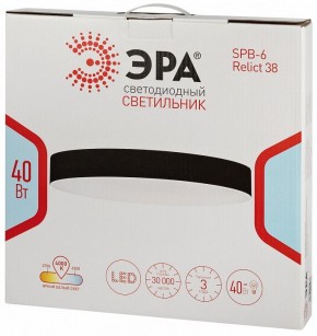 Накладной светильник Эра Relict Relict 38 SPB-6-40 4К BK в Ишиме - ishim.ok-mebel.com | фото 6