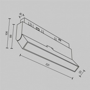 Накладной светильник Maytoni Basis Rot TR036-2-12W2.7K-B в Ишиме - ishim.ok-mebel.com | фото 7