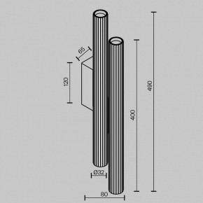 Накладной светильник Maytoni Calipso C082WL-24W2.7K-BS в Ишиме - ishim.ok-mebel.com | фото 4
