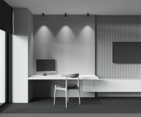 Накладной светильник Maytoni FOCUS LED C056CL-L12B2.7K-W-B в Ишиме - ishim.ok-mebel.com | фото 5
