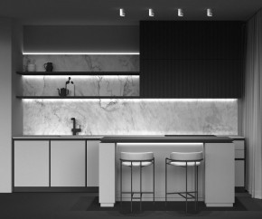 Накладной светильник Maytoni Orlo C085CL-9W4K-W в Ишиме - ishim.ok-mebel.com | фото 4