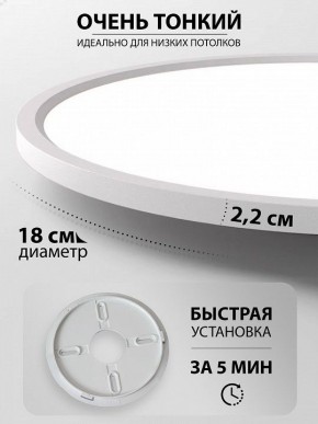 Накладной светильник Natali Kovaltseva PLAIN LED LAMPS 81113/1C в Ишиме - ishim.ok-mebel.com | фото 6