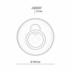 Накладной светильник Sonex Gemini 7785/85L в Ишиме - ishim.ok-mebel.com | фото 10