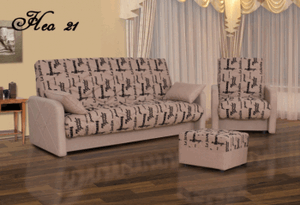 Комплект мягкой мебели НЕО 21М (3+1+ Пуф) в Ишиме - ishim.ok-mebel.com | фото 1