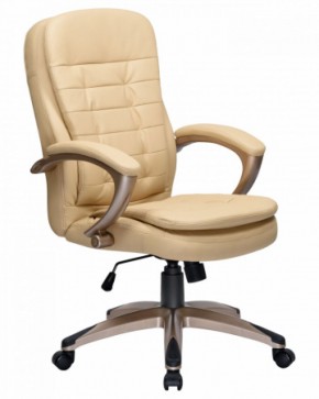Офисное кресло для руководителей DOBRIN DONALD LMR-106B бежевый в Ишиме - ishim.ok-mebel.com | фото