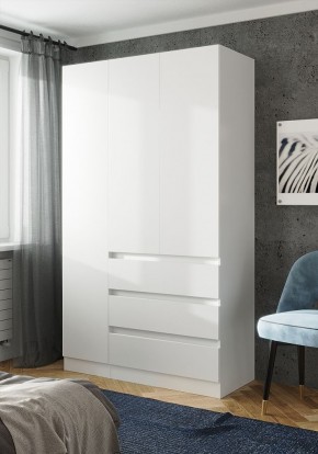 ПАРУС Шкаф 3-х ств. 1200 (белый) в Ишиме - ishim.ok-mebel.com | фото