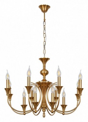 Подвесная люстра Arte Lamp Collinetta A4094LM-12PB в Ишиме - ishim.ok-mebel.com | фото 2