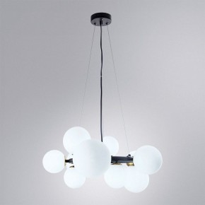 Подвесная люстра Arte Lamp Gemini A2243SP-10BK в Ишиме - ishim.ok-mebel.com | фото 3