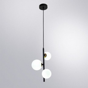 Подвесная люстра Arte Lamp Gemini A2243SP-3BK в Ишиме - ishim.ok-mebel.com | фото 3