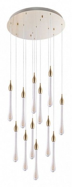 Подвесная люстра Arte Lamp Raindrop A1803LM-36PB в Ишиме - ishim.ok-mebel.com | фото