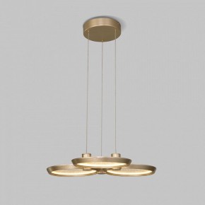 Подвесная люстра Eurosvet Crespella 90034/3 золото в Ишиме - ishim.ok-mebel.com | фото 3