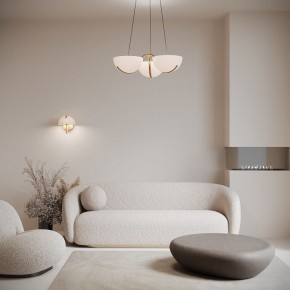 Подвесная люстра Eurosvet Emisfero 50083/3 LED золото в Ишиме - ishim.ok-mebel.com | фото 4