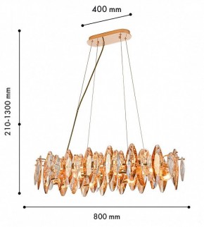 Подвесная люстра Favourite Glans 4719-8PC в Ишиме - ishim.ok-mebel.com | фото 4