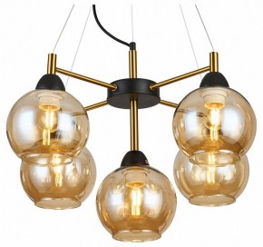 Подвесная люстра Imex MD.9056 MD.9056-5-P-BK+COP в Ишиме - ishim.ok-mebel.com | фото