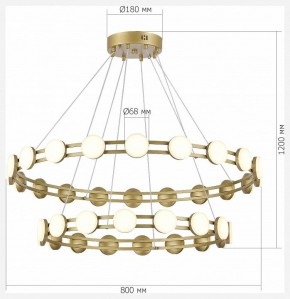 Подвесная люстра ST-Luce MONRO SL6610.203.36 в Ишиме - ishim.ok-mebel.com | фото 4