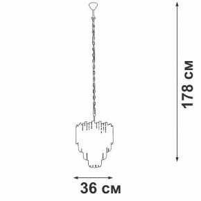 Подвесная люстра Vitaluce V58470 V58470-8/5 в Ишиме - ishim.ok-mebel.com | фото 4