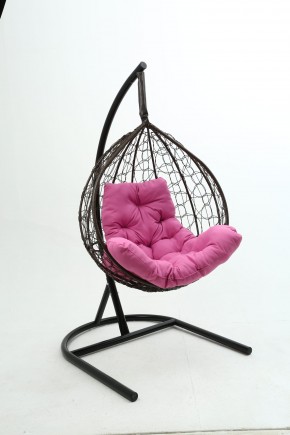 Подвесное кресло Бароло (коричневый/розовый) в Ишиме - ishim.ok-mebel.com | фото