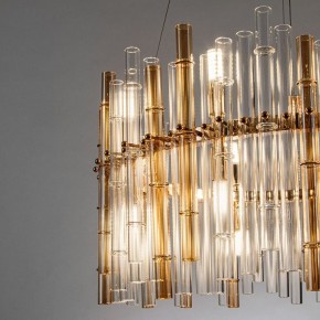 Подвесной светильник Arte Lamp Crystalla A4111LM-16GO в Ишиме - ishim.ok-mebel.com | фото 3