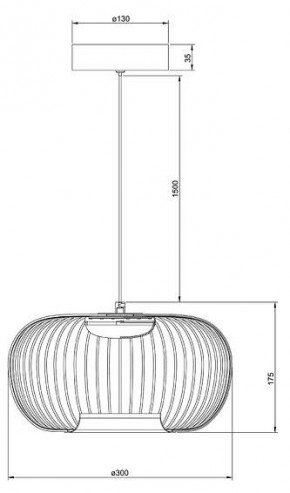 Подвесной светильник Arte Lamp Flare A3527SP-12BK в Ишиме - ishim.ok-mebel.com | фото 3