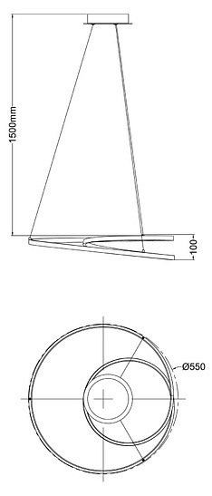 Подвесной светильник Arte Lamp Millo A3893SP-30BK в Ишиме - ishim.ok-mebel.com | фото 3