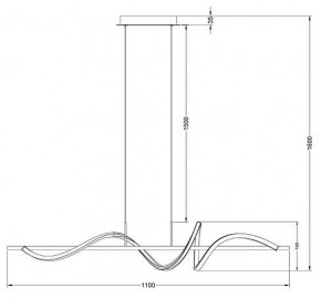 Подвесной светильник Arte Lamp Twisted A4587SP-30BK в Ишиме - ishim.ok-mebel.com | фото 4