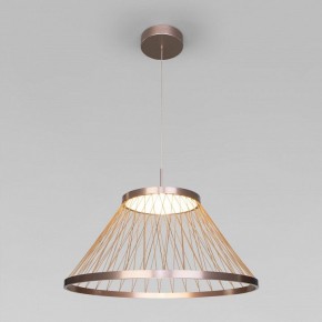 Подвесной светильник Eurosvet Cesta 40017/1 LED коричневый в Ишиме - ishim.ok-mebel.com | фото 2
