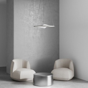 Подвесной светильник Eurosvet Occhio 40027/1 LED серый в Ишиме - ishim.ok-mebel.com | фото 4